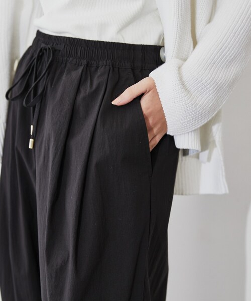 cloenc(クロエンス)の「◆【手洗い可】ワークテーパードパンツ(その他パンツ・レディース・カーキ/ブラック/ベージュ・03/02/01)」の9枚目の写真