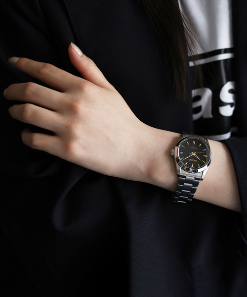 時計 SEIKO Exclusive IENA*HIROB(black) ヒロブ HIROB 【SEIKO / セイコー】Exclusive IENA x HIROB 30mm
