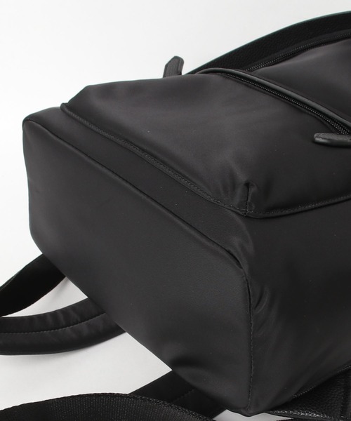 EMPORIO ARMANI（エンポリオアルマーニ）の「【エンポリオ アルマーニ】ASV バックパック 再生ナイロン イーグルプレート（バックパック/リュック・レディース・ブラック・FREE）」の3枚目の写真