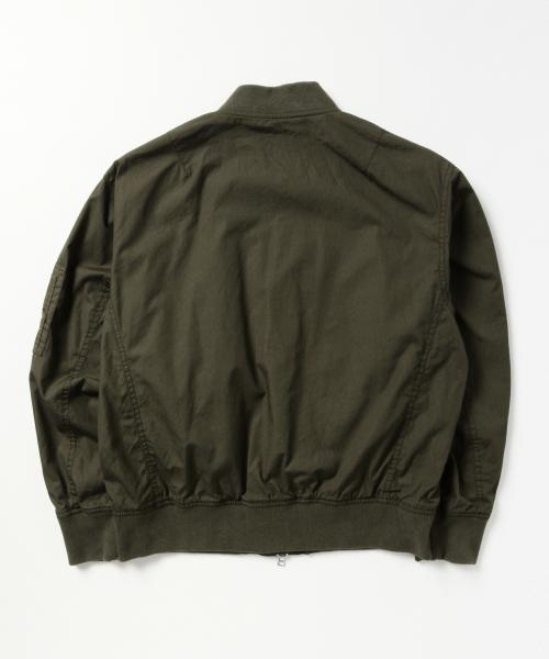BEAMS（ビームス）の「BEAMS / タイプライター MA-1（ミリタリージャケット・メンズ・オリーブ/ブラック・LARGE/SMALL/MEDIUM）」の8枚目の写真