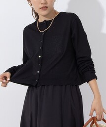 NOLLEY’S | 《アンサンブル対応》シアーワッフル2WAYカーディガン(カーディガン/ボレロ)