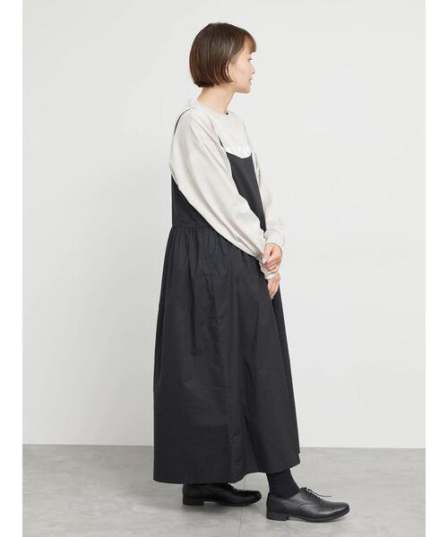 sm2rhythm（サマンサモスモスリズム）の「ギャザーキャミワンピース（ワンピース・レディース・ネイビー/ブラック/ベージュ・F）」の6枚目の写真