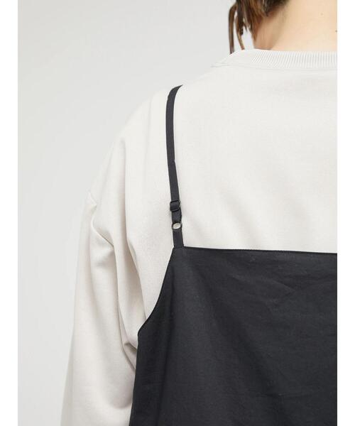 sm2rhythm（サマンサモスモスリズム）の「ギャザーキャミワンピース（ワンピース・レディース・ネイビー/ブラック/ベージュ・F）」の10枚目の写真