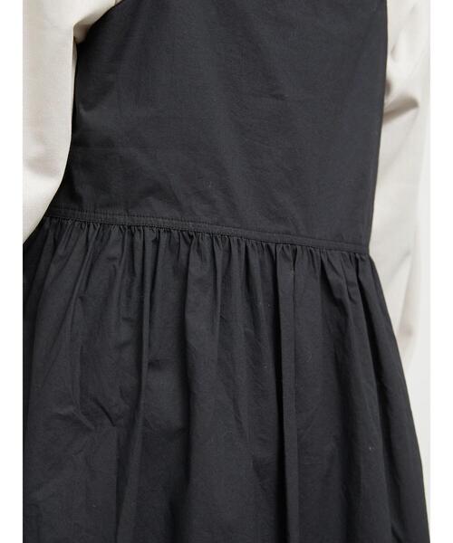 sm2rhythm（サマンサモスモスリズム）の「ギャザーキャミワンピース（ワンピース・レディース・ネイビー/ブラック/ベージュ・F）」の12枚目の写真