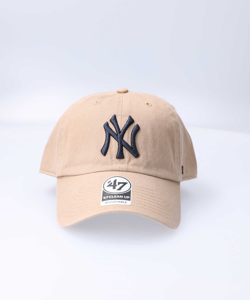 47_(フォーティセブン)の「【47】YANKEES 47CLEAN UP ヤンキース ベースボールキャップ(キャップ・メンズ・カーキブラウン/ブルー・フリー)」の10枚目の写真