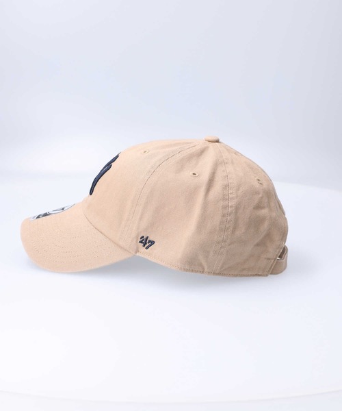 47_(フォーティセブン)の「【47】YANKEES 47CLEAN UP ヤンキース ベースボールキャップ(キャップ・メンズ・カーキブラウン/ブルー・フリー)」の8枚目の写真