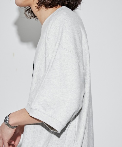 WEGO（ウィゴー）の「WEGO/グラフィックスウェットT（スウェット・メンズ・ダークグリーン/ブラック/グレー・MEDIUM/LARGE）」の18枚目の写真