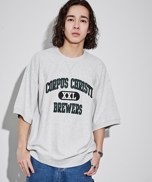 WEGO（ウィゴー）の「WEGO/グラフィックスウェットT（スウェット・メンズ・ダークグリーン/ブラック/グレー・MEDIUM/LARGE）」の14枚目の写真