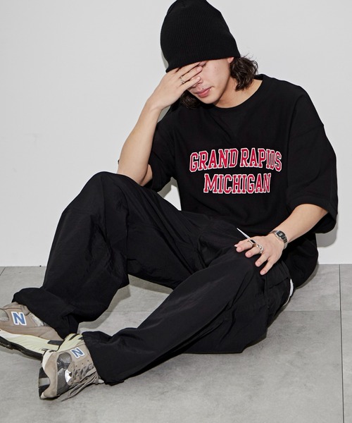 WEGO（ウィゴー）の「WEGO/グラフィックスウェットT（スウェット・メンズ・ダークグリーン/ブラック/グレー・MEDIUM/LARGE）」の11枚目の写真