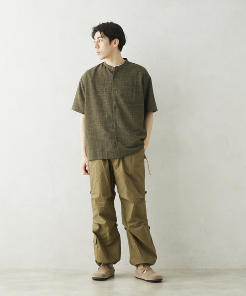 JOURNAL STANDARD relume（ジャーナルスタンダード　レリューム）の「【GRANTEX / グランテックス】パラシュートパンツ（その他パンツ・メンズ・ブラック/オリーブ/キャメル・MEDIUM/LARGE）」の5枚目の写真