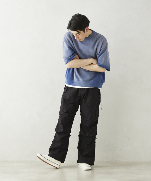 JOURNAL STANDARD relume（ジャーナルスタンダード　レリューム）の「【GRANTEX / グランテックス】パラシュートパンツ（その他パンツ・メンズ・ブラック/オリーブ/キャメル・MEDIUM/LARGE）」の7枚目の写真