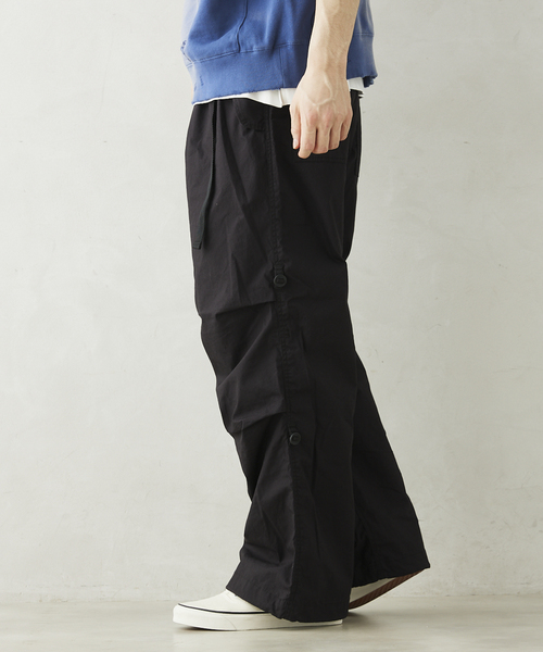JOURNAL STANDARD relume（ジャーナルスタンダード　レリューム）の「【GRANTEX / グランテックス】パラシュートパンツ（その他パンツ・メンズ・ブラック/オリーブ/キャメル・MEDIUM/LARGE）」の20枚目の写真