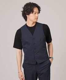 TAKEO KIKUCHI | ◆【抗菌防臭】COOL DOTS（R）グレンチェック ベスト(ベスト)