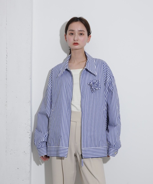 C.P. Company フラワープリントシャツブルゾンフロクシ購入 和柄 ブルゾン ＜歌舞伎/黒＞ | 京友禅アロハシャツ【Pagong】公式