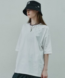 AIVER（アイバー）の「AIVER　カシメスタッズS/S TEE（Tシャツ/カットソー・メンズ）」