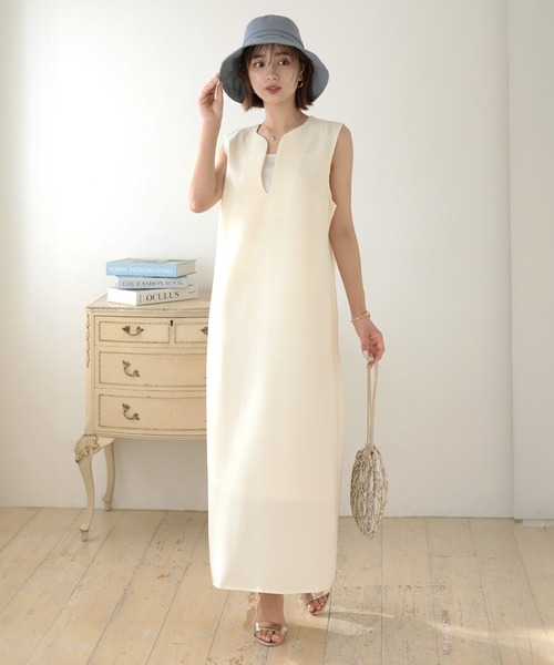 Little＆More（リトルアンドモア）の「バケットハット 綿麻 あご紐ワイヤー入折りたたみ（ハット・レディース・ベージュ/ネイビー/ブルー/ブラック・FREE）」の16枚目の写真