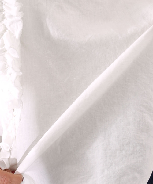 追加2》CLシャンブレー フリルブラウス（シャツ/ブラウス）｜JOURNAL