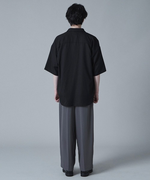 LUCY(ルーシー)の「LUCY/アムンゼンワンポイントBIGシャツ(シャツ/ブラウス・メンズ・ホワイト/サックスブルー/ブラック・LARGE/MEDIUM)」の21枚目の写真