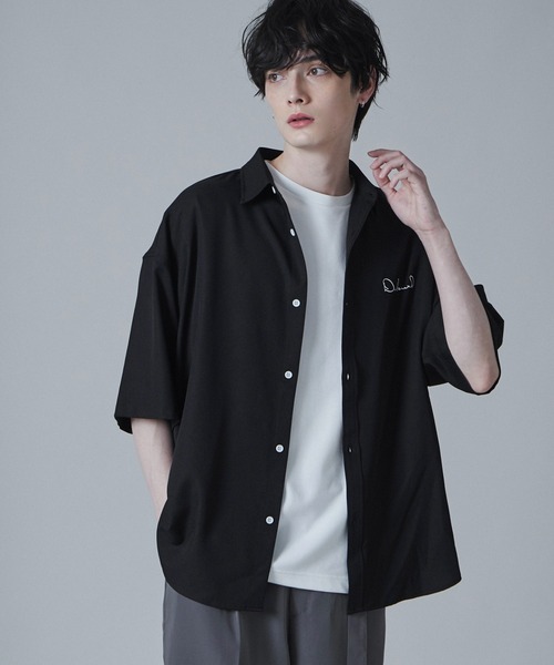 LUCY(ルーシー)の「LUCY/アムンゼンワンポイントBIGシャツ(シャツ/ブラウス・メンズ・ホワイト/サックスブルー/ブラック・LARGE/MEDIUM)」の13枚目の写真