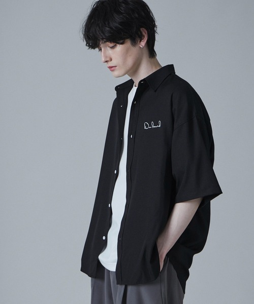 LUCY(ルーシー)の「LUCY/アムンゼンワンポイントBIGシャツ(シャツ/ブラウス・メンズ・ホワイト/サックスブルー/ブラック・LARGE/MEDIUM)」の14枚目の写真