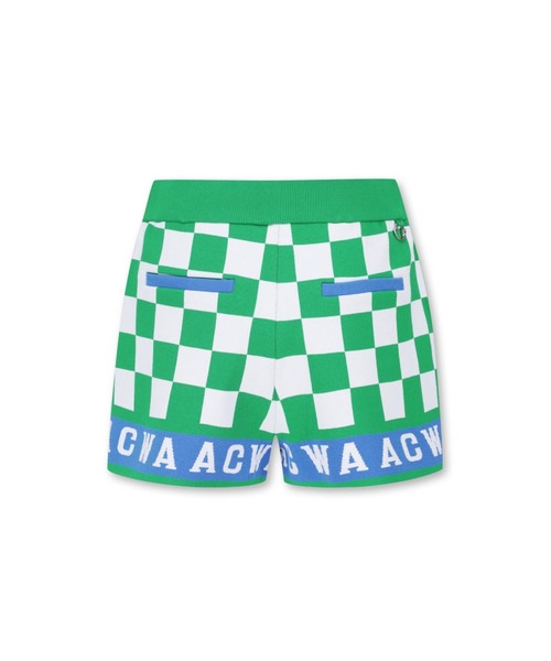 WAAC(ワック)の「WOMENS チェッカーバリアントエリー ニットショーツ(その他パンツ・レディース・グリーン/ブラック・1/3/2)」の3枚目の写真
