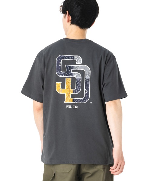 ニューエラ 韓国企画 半袖Tシャツ MLBペイズリー（Tシャツ