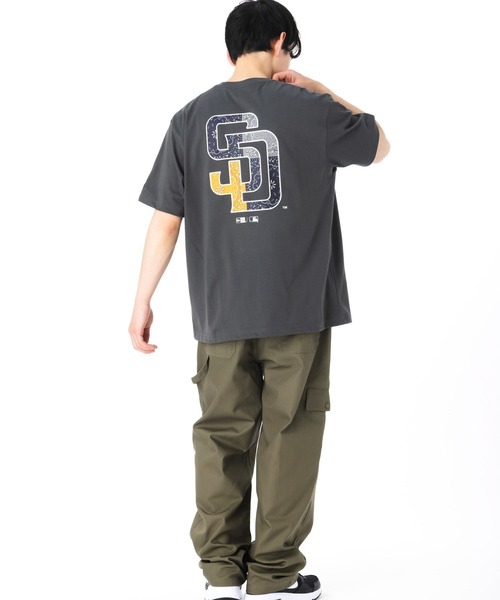 ニューエラ 韓国企画 半袖Tシャツ MLBペイズリー（Tシャツ