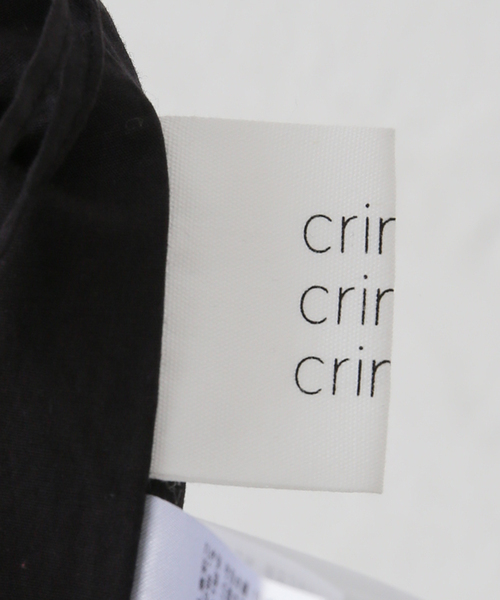 Spick & Span（スピックアンドスパン）の「crinkle crinkle crinkle 3D embroidery dot pants CC-2508（スラックス・レディース・ブラック・FREE）」の11枚目の写真