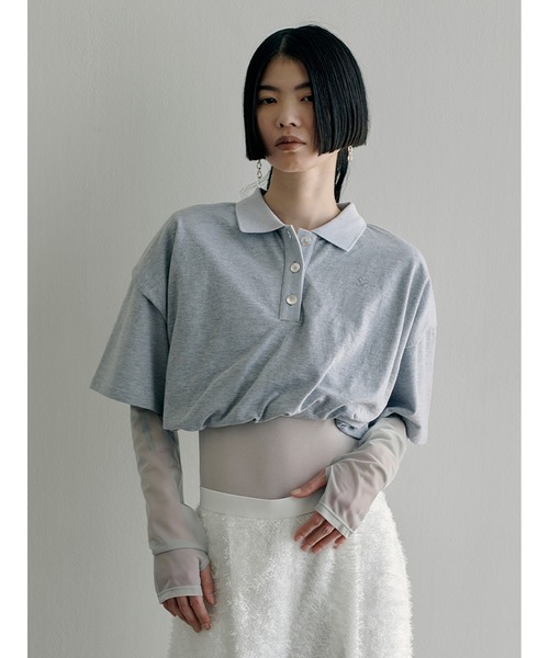 SORIN（ソリン ）の「Twisted Cropped Polo Shirt（ポロシャツ）」 - WEAR