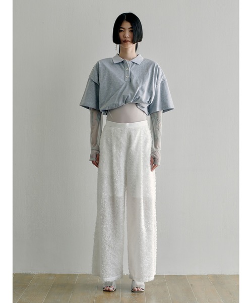 shi 美品 SORIN レイヤードライクポロシャツ SORIN（ソリン ）の「Twisted Cropped Polo Shirt（ポロシャツ）」 - WEAR