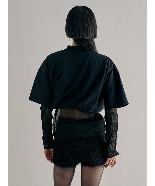 SORIN（ソリン ）の「Twisted Cropped Polo Shirt（ポロシャツ）」 - WEAR