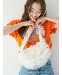 Ungrid | チュールコンビベロアショルダーバッグ(ショルダーバッグ)