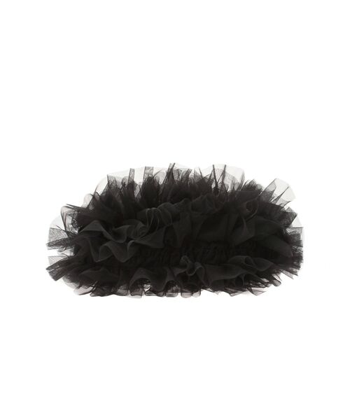 Ungrid（アングリッド）の「チュールコンビベロアショルダーバッグ（ショルダーバッグ・レディース・ブラック/アイボリー・FREE）」の7枚目の写真