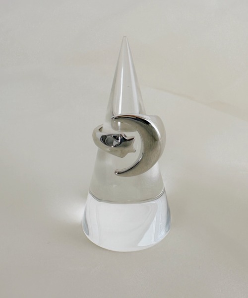 sowang（ソワン）の「ムーンモチーフ フォークリング-moon fork ring-（リング・レディース・シルバー/ゴールド・FREE）」の10枚目の写真