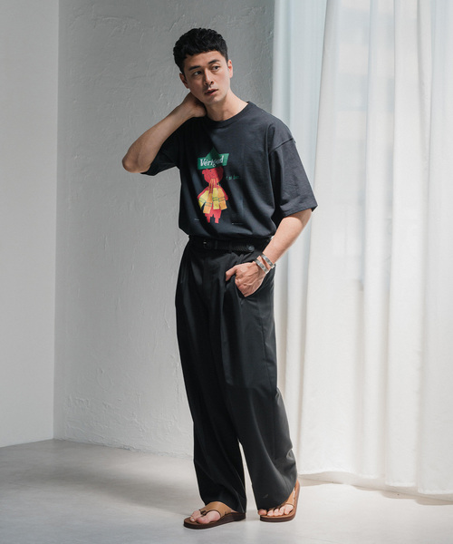 EDIFICE(エディフィス)の「LE NOIR PANTALON 1(スラックス・メンズ・ブラック・LARGE/MEDIUM/SMALL)」の4枚目の写真