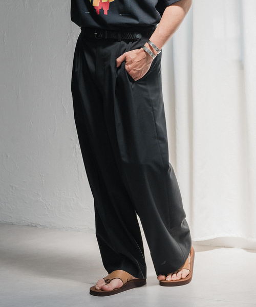 EDIFICE(エディフィス)の「LE NOIR PANTALON 1(スラックス・メンズ・ブラック・LARGE/MEDIUM/SMALL)」の6枚目の写真