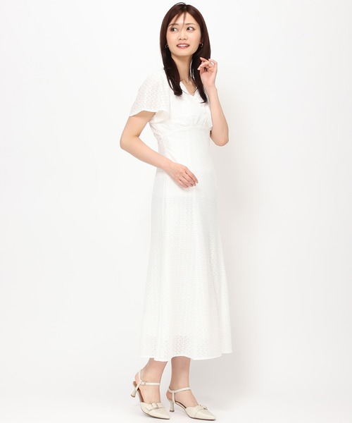 新品　未使用　白　レースワンピース　リボン　MISCH MASCH ミッシュ 新品 未使用 白 レースワンピース リボン MISCH MASCH ミッシュ