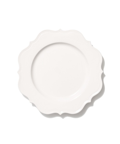ブランシェ プレート S ウェーブ ホワイト（食器）｜Francfranc