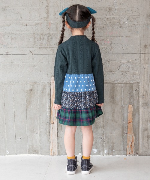 RAGMART（ラグマート）の「ヘアバンド・ワンピースセット（ワンピース・キッズ・ネイビー/イエロー・80ｃｍ/90cm/95cm）」の7枚目の写真