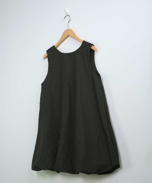 shopnikoniko(ショップニコニコ)の「バルーンミニワンピース ノースリーブ ボリューム(ワンピース・レディース・ブラック/ホワイト・フリー)」の19枚目の写真
