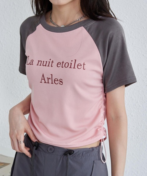 正規品♡ピーチ♡プリントTシャツ♡ピンク BEAMS HEART / ビーチフォト プリントTシャツ（Tシャツ