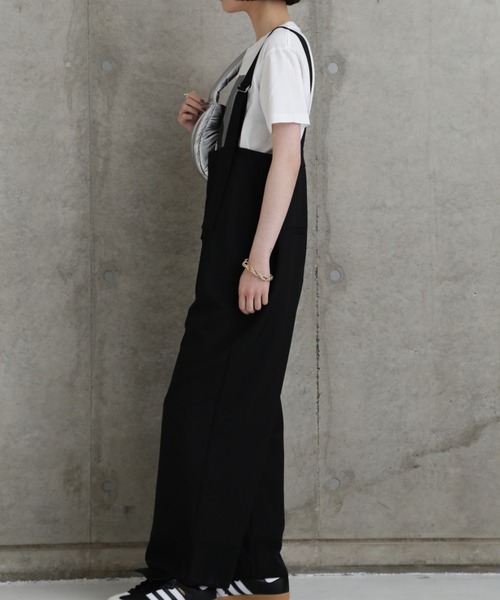 chignon シアーヘムサロペット CHIGNON（シニヨン）の「(CHIGNON)シアーヘムサロペットパンツ