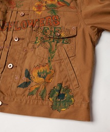 amok（アモク）の「HAND-PAINT WORK JACKET（デニムジャケット）」 - WEAR