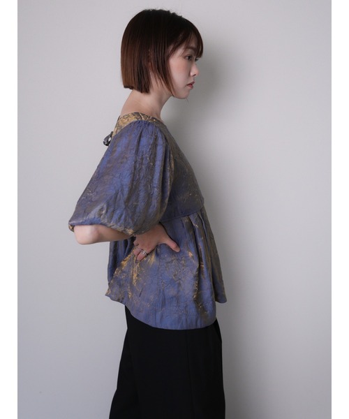 LADYMADE(レディメイド)の「メタリックリボンボレロ×キャミセット(カーディガン/ボレロ・レディース・カーキ/ブラック/パープル・FREE)」の19枚目の写真