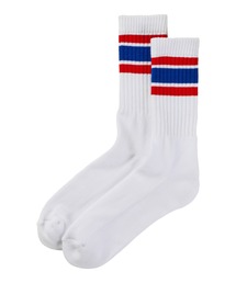 WARAIJOGO（ワライジョウゴ）の「【United Athle】ラインソックス/クルーソックス(NEZ)（ソックス/靴下）」