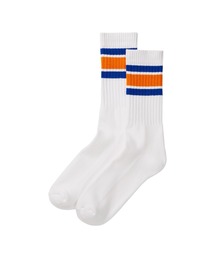 WARAIJOGO（ワライジョウゴ）の「【United Athle】ラインソックス/クルーソックス(NEZ)（ソックス/靴下）」