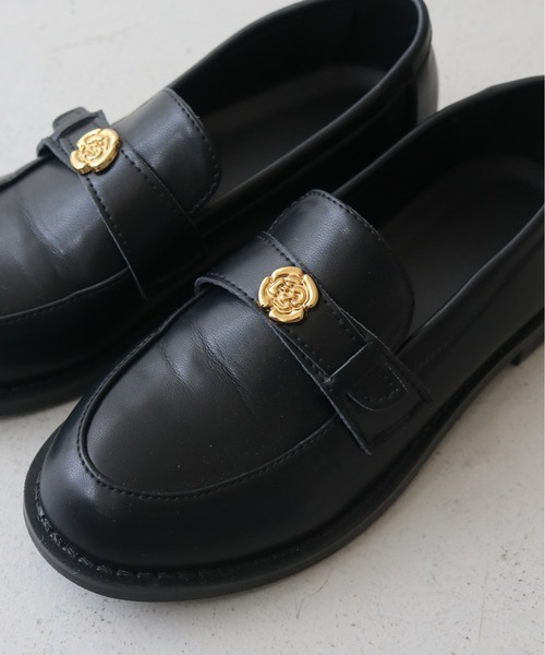 【セール】【nomnom】ワンポイントクラシックローファー（ローファー）｜nomnom（ノムノム）