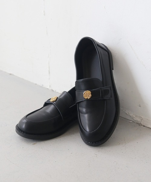 【セール】【nomnom】ワンポイントクラシックローファー（ローファー）｜nomnom（ノムノム）