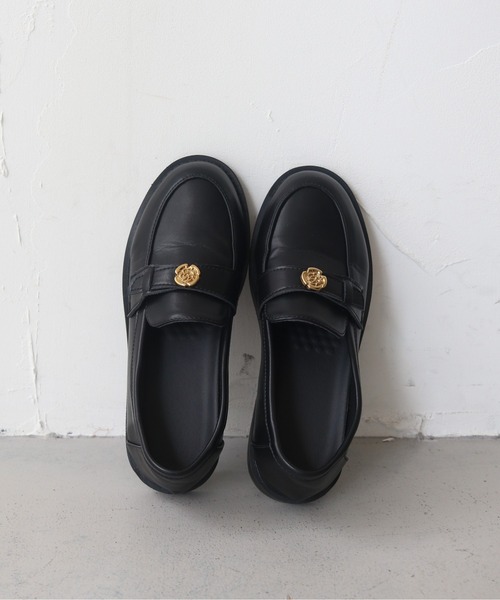 【セール】【nomnom】ワンポイントクラシックローファー（ローファー）｜nomnom（ノムノム）