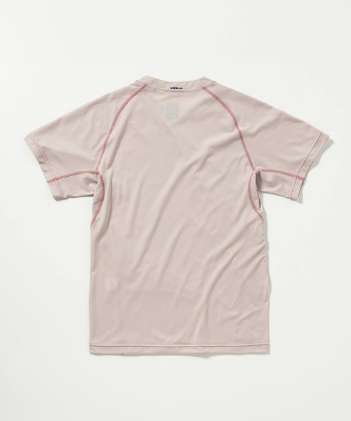 phenix outdoor(フェニックスアウトドア)の「phenix OUTDOOR(フェニックスアウトドア) レディース ライン柄 クルーネック半袖Tシャツ (吸水速乾 / 抗菌防臭)(Tシャツ/カットソー・レディース・マジェンタ/ピンク/ライトグリーン・M/L)」の7枚目の写真